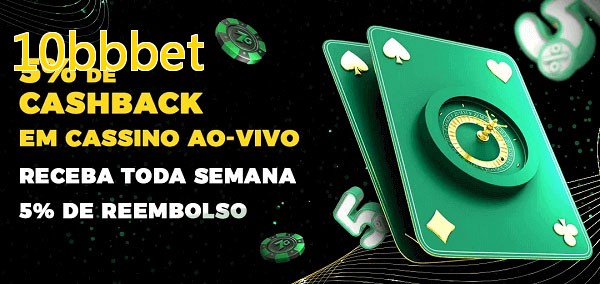 Promoções do cassino ao Vivo 10bbbet